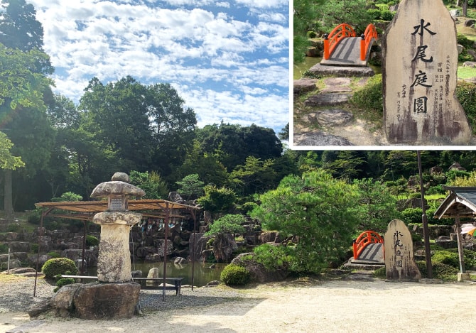 前河建設が手掛けたお庭の様子