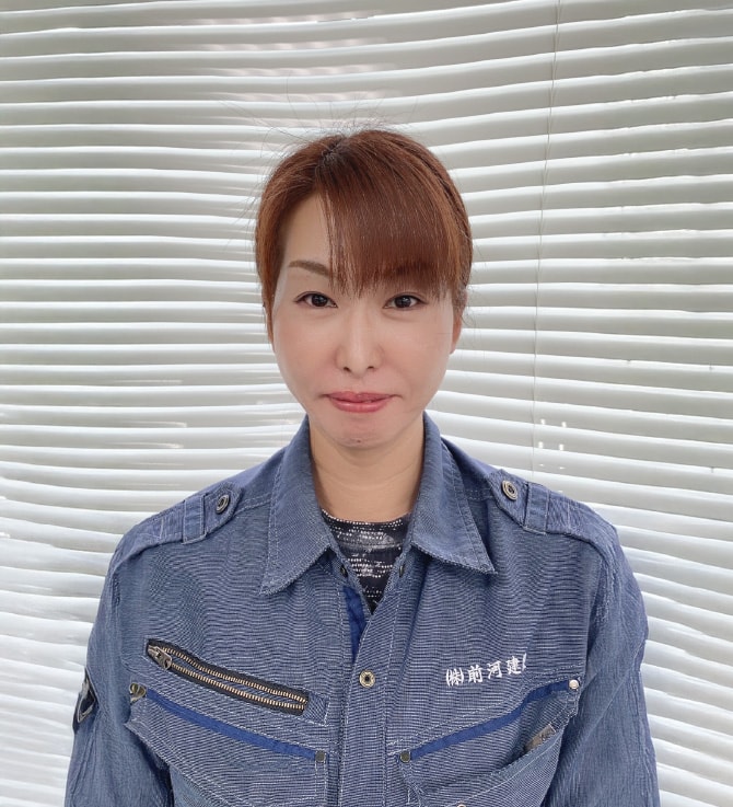 中西恵美［勤続年数・5年］部署・工事部